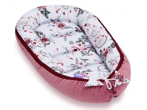 Kokon long Summer Dream i Velvet w kolorze Old Rosa